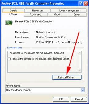 Device Properties